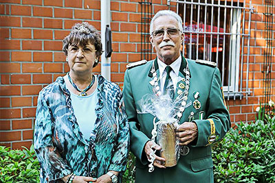 Schützenkönig 2017 Gerd Ziegler mit Frau